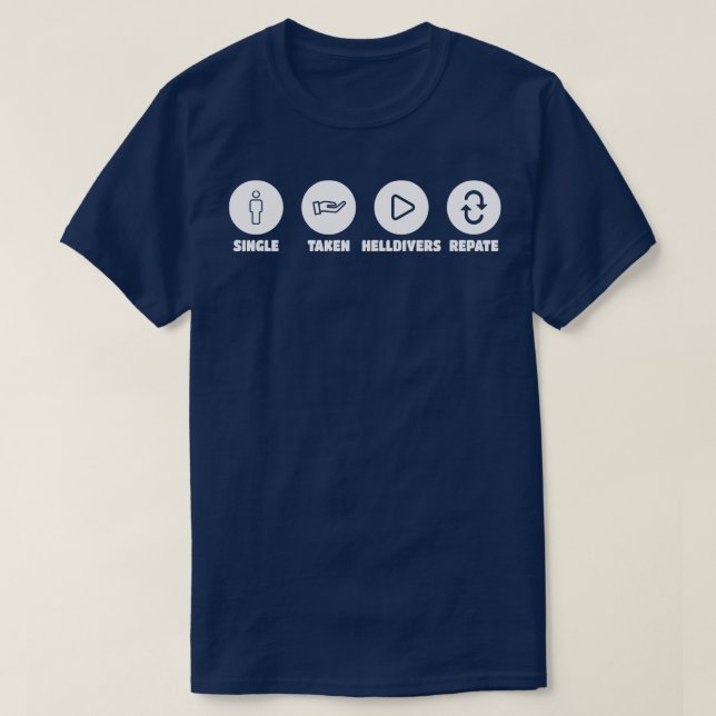 Heldyvspelare som blivit repeterade t shirt (Design framsida)