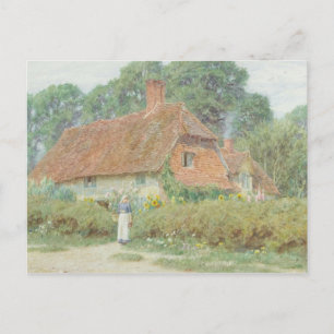 Helen Allingham Vid Stugans Port Vykort
