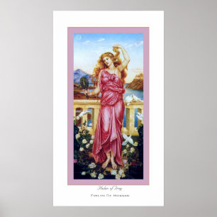 Helen av Troy ~ Evelyn De Morgan Poster