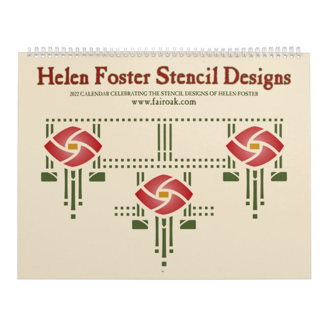 Helen Foster Stencil Kalender (Omslag)