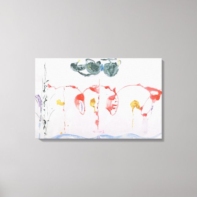 Helen Frankenthaler - Aerie - 2009 Canvastryck (Framsida)