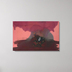 Helen Frankenthaler - Harbinger - 1986 Canvastryck