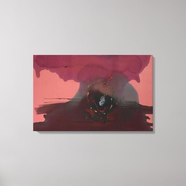 Helen Frankenthaler - Harbinger - 1986 Canvastryck (Framsida)