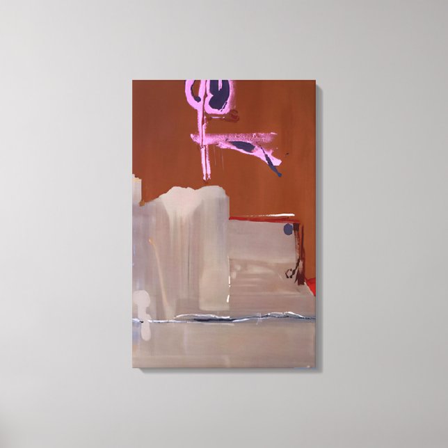 Helen Frankenthaler - Kapten s Watch - 1986 Canvastryck (Framsida)