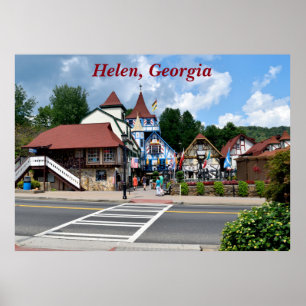 Helen, Georgia liggande Poster