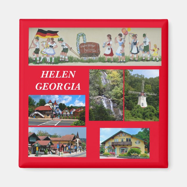 Helen, Georgia Magnet (Framsidan)