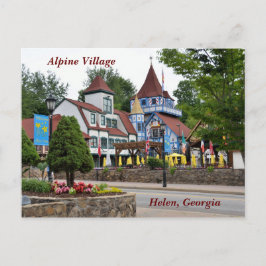 Helen. Georgia Postcard. Vykort