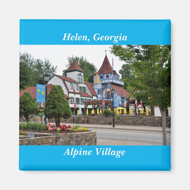 Helen. Georgien Magnet (Framsidan)