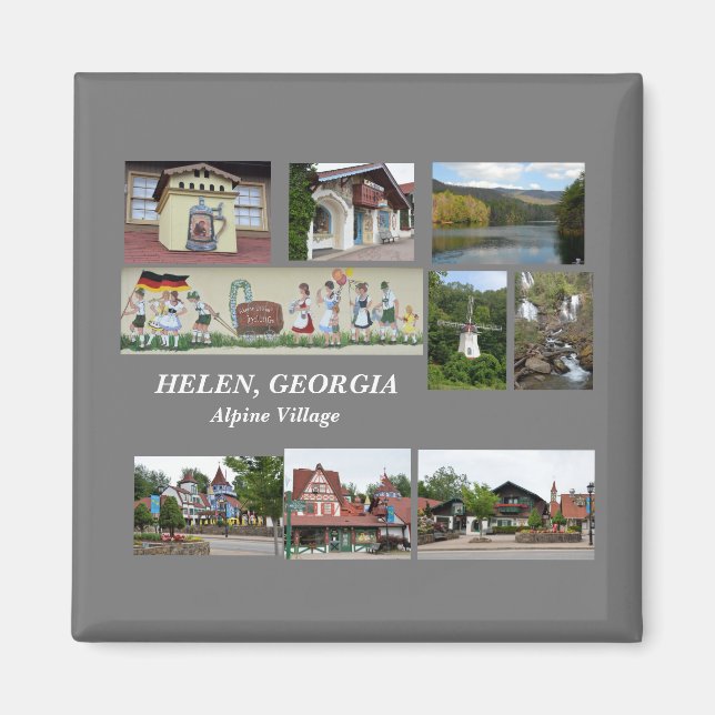 Helen. Georgien Magnet (Framsidan)