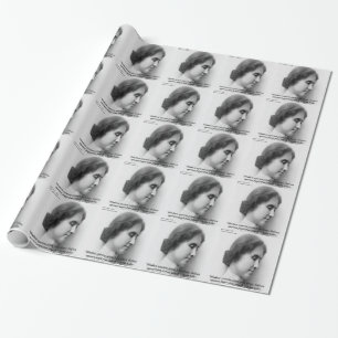 Helen Keller & Berömd döv/blind Citat Presentpapper