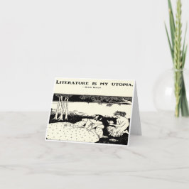 Helen Keller Bok Kärlek Blank Note-kort Anteckningskort