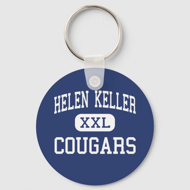 Helen Keller Cougars Mitten Easton Nyckelring (Framsida)