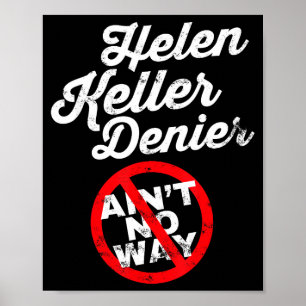 Helen Keller-meme, nekande skämt, rolig historisk Poster