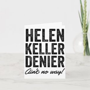 Helen Keller Nektare Ain't No Way Roligt Retro Mem Kort