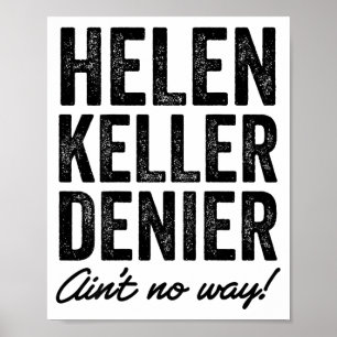 Helen Keller Nektare Istället Inget Roligt Retro M Poster