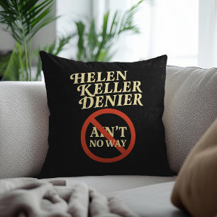 Helen Keller Nollhjälpare Inte På Något Sätt Vinta Kudde
