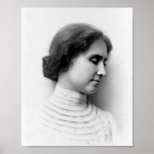 Helen Keller Porträtt Poster