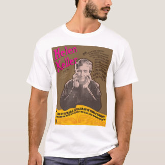 Helen Keller tryckutslagsplats-skjorta Tee Shirt