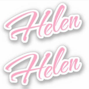 Helen namn x2 klistermärken