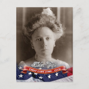 Helen Taft, USA:s första Dam. Vykort