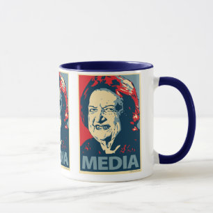 Helen Thomas - massmedia: OHP-mugg Mugg
