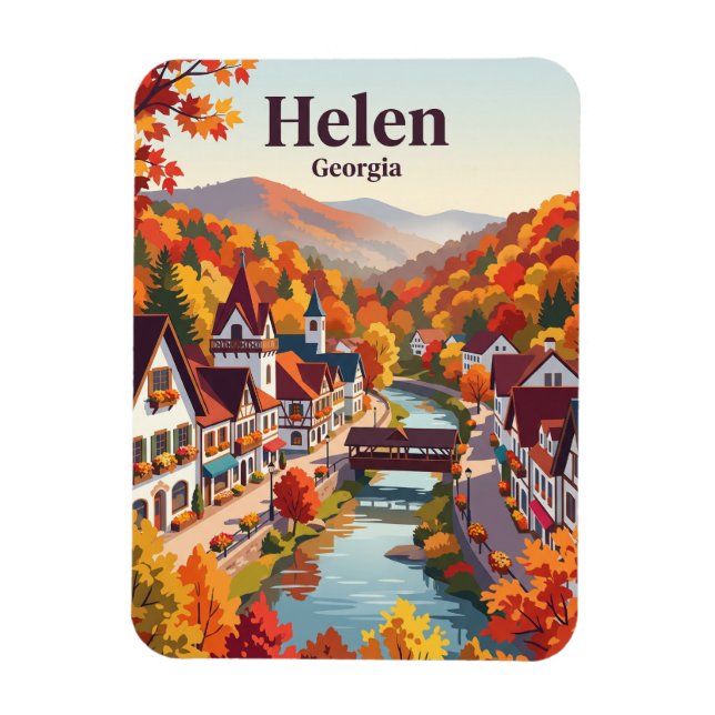 Helen USA Magnet (Vertikal)