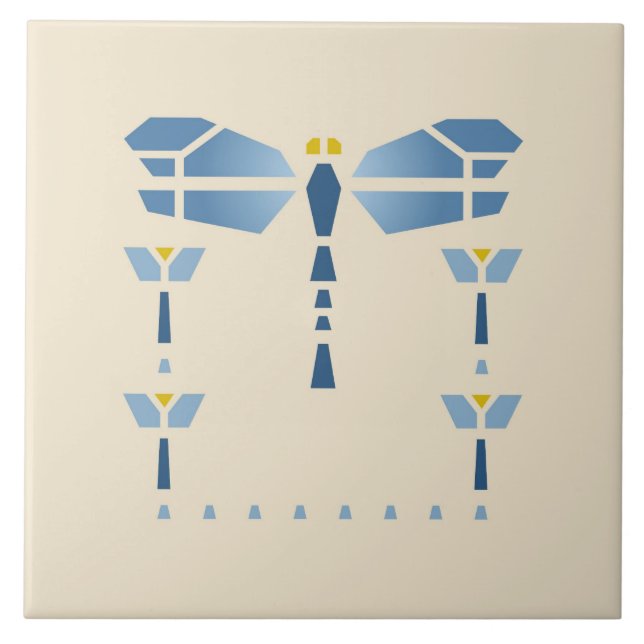 Helen vårdar "sländan ", kakelplatta (Framsidan)