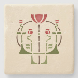 Helen vårdar "vallmon ", underlägg sten