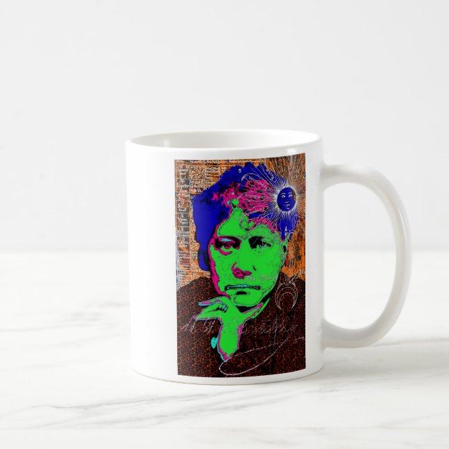 Helena Blavatsky Theosophy Occult Esoteric New Age Kaffemugg (Höger)