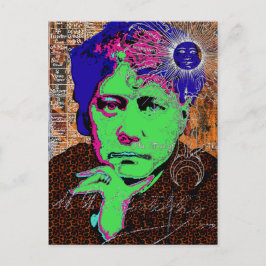 Helena Blavatsky Theosophy Occult Esoteric New Age Vykort