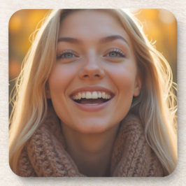 Helena Chevalier Close-up in Autumn Forest Underlägg