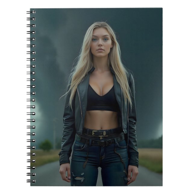 Helena Chevalier: Lugn och Chaos Anteckningsbok (Framsidan)