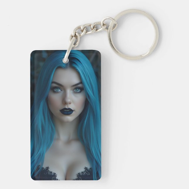 Helena Chevalier Porträtt Keychain Collection (Baksidan)