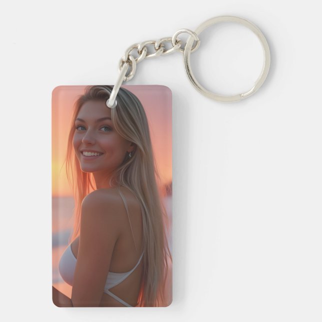 Helena Chevalier Porträtt Keychain Collection (Baksidan)