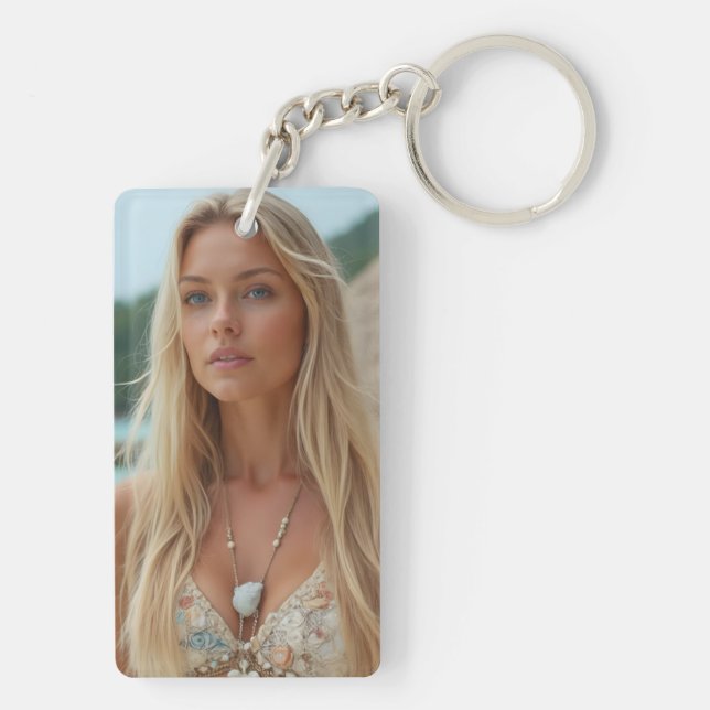 Helena Chevalier Porträtt Keychain Collection (Baksidan)