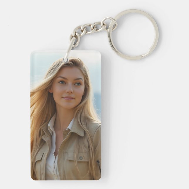 Helena Chevalier Porträtt Keychain Collection (Baksidan)