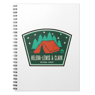 Helena-Lewis och Clark National Forest Camping Anteckningsbok