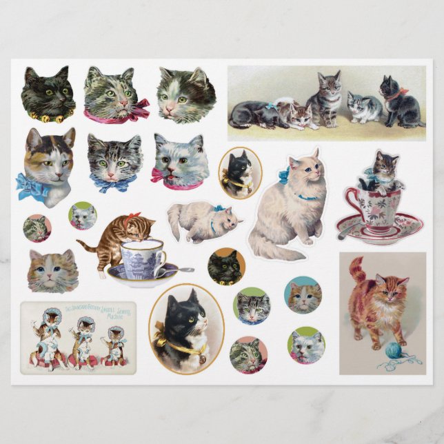 Helena Maguire och andra vintage kattsnippets (Framsida)