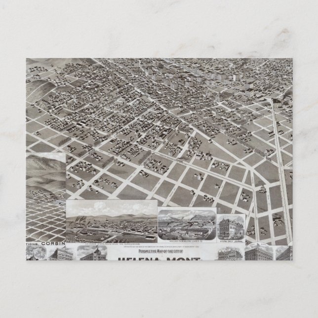 Helena, Mont Vykort (Framsida)