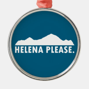 Helena Montana Snälla Julgransprydnad Metall
