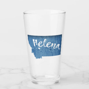 Helena Montana Wood Grain Glaskopp