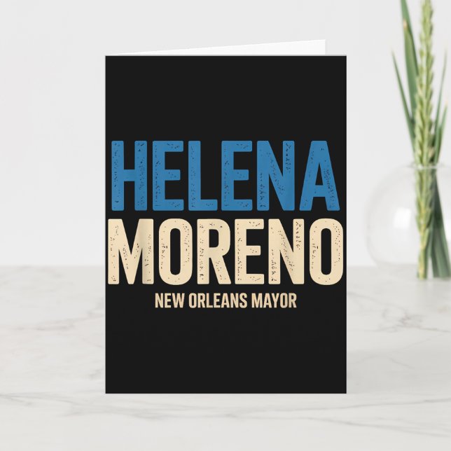 Helena Moreno New Orleans Mayor  Kort (Framsida)