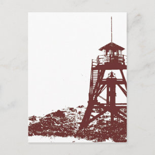 Helena MT Firetower Vykort