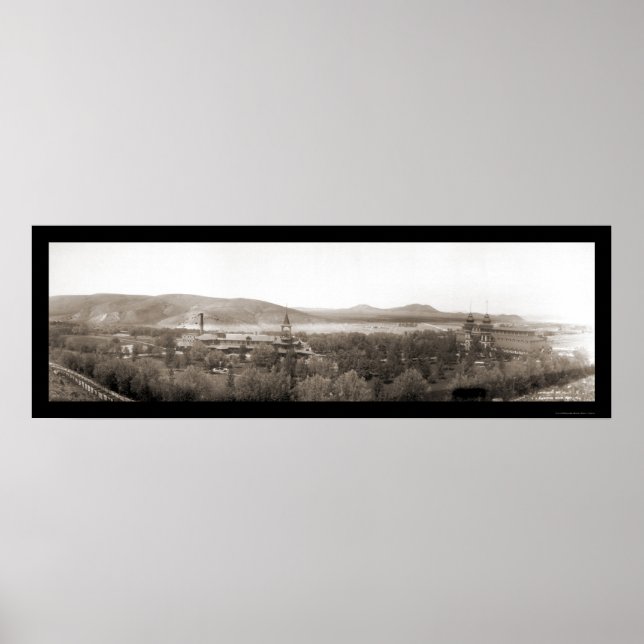 Helena, MT Photo 1907 Poster (Framsidan)