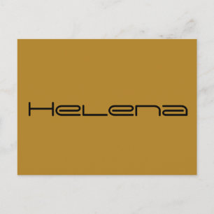 Helena, Orphan Black chraacter,geometriskt teckens Vykort