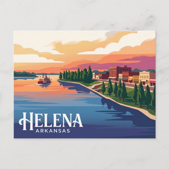 Helena USA Vykort (Framsida)