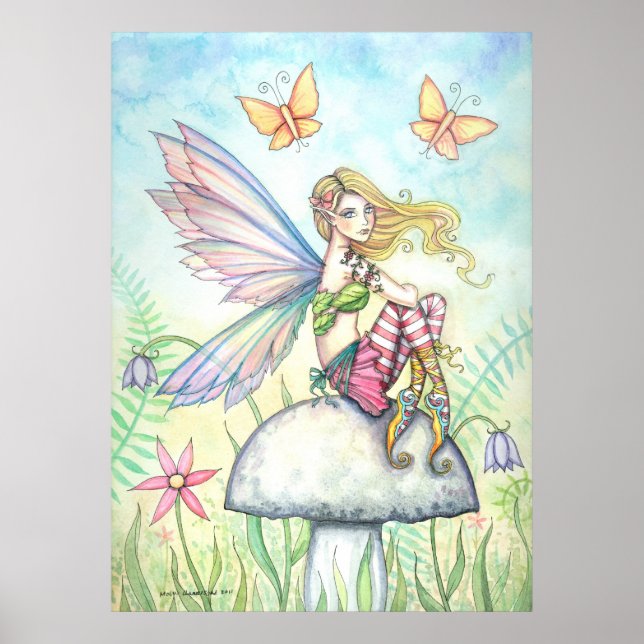 Helena's Garden Flower Fairy Poster (Framsidan)
