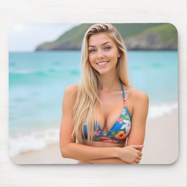 Helenas tropiska rymd: Beachside Bliss Musmatta (Framsidan)