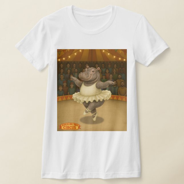 Helene cirkusartist t shirt (Laydown)