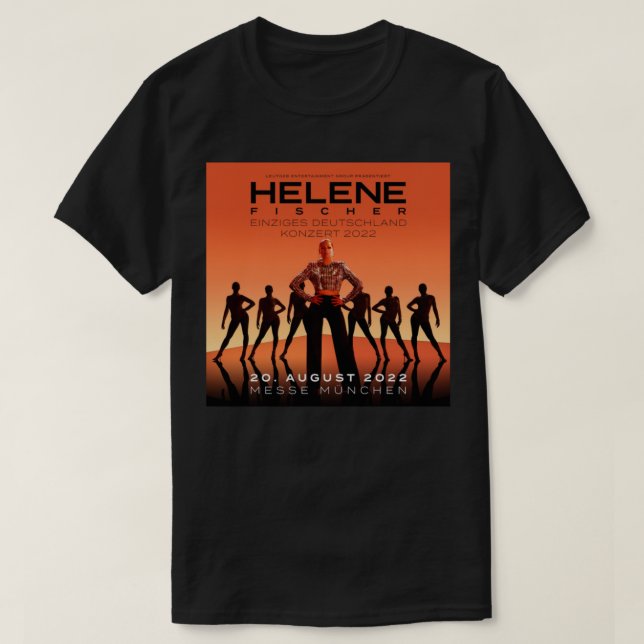 Helene Fischer Konzert Messe Munchen 2022 Classic T Shirt (Design framsida)